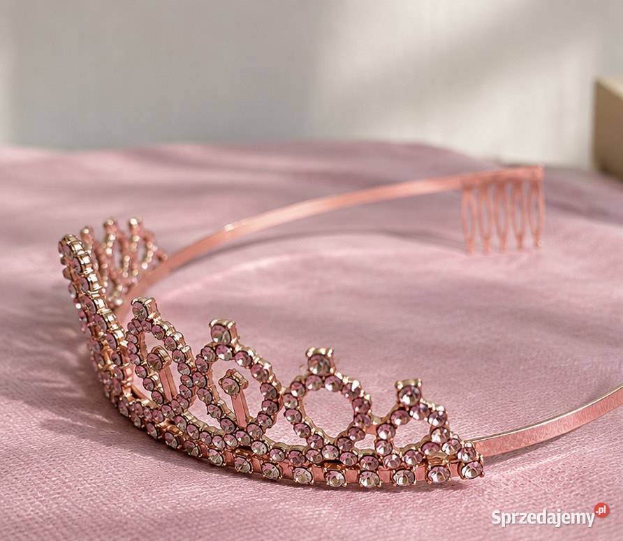 Tiara 6 korona na opasce Pruszków