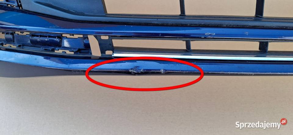 VW TOURAN II 5TA 15 ZDERZAK PRZÓD PRZEDNI lubuskie Bieleń