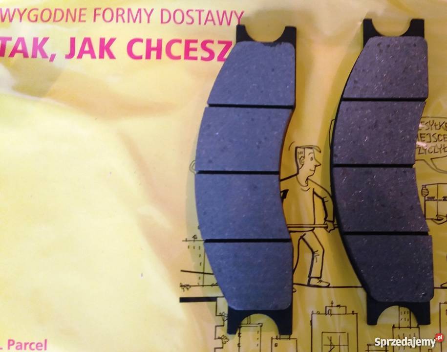 Ciągnik LKT klocki hamulcowe