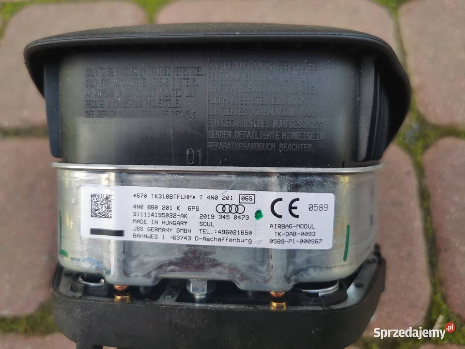 4N0880201K PODUSZKA AIRBAG KIEROWCY AUDI A8 A6 Jelenia Góra