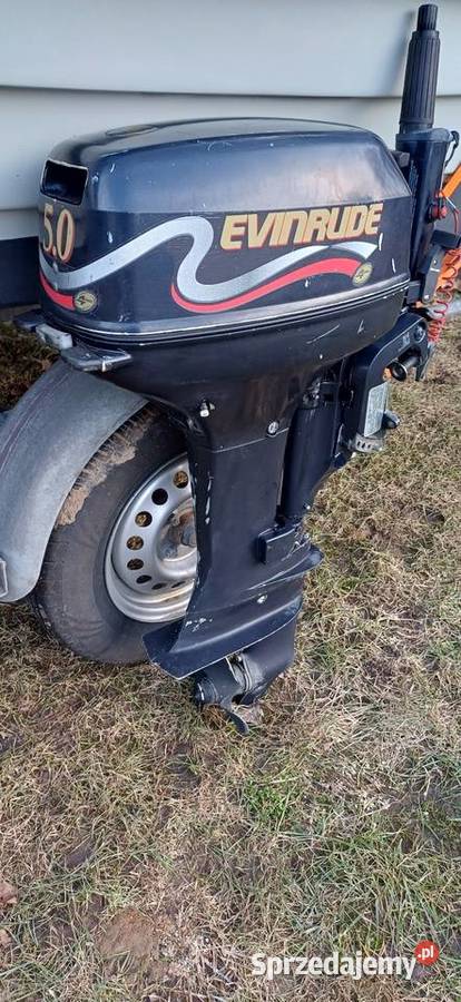 Silnik zaburtowy Evinrude 5 4 suw krotka stopa lubuskie