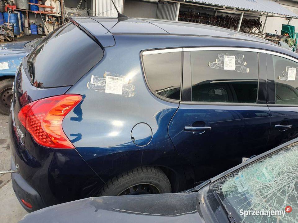 ĆWIARTKA BŁOTNIK PRAWY TYŁ PEUGEOT 3008 KPS 09R Lipno