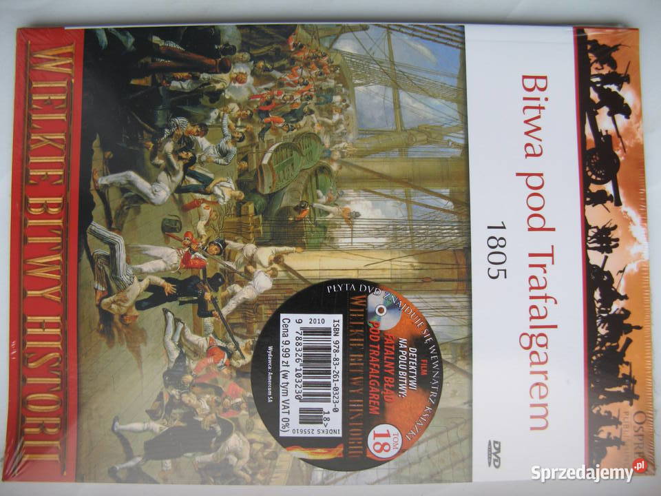 Osprey: Bitwa pod Trafalgarem 1805, książka + film DVD, Nowa