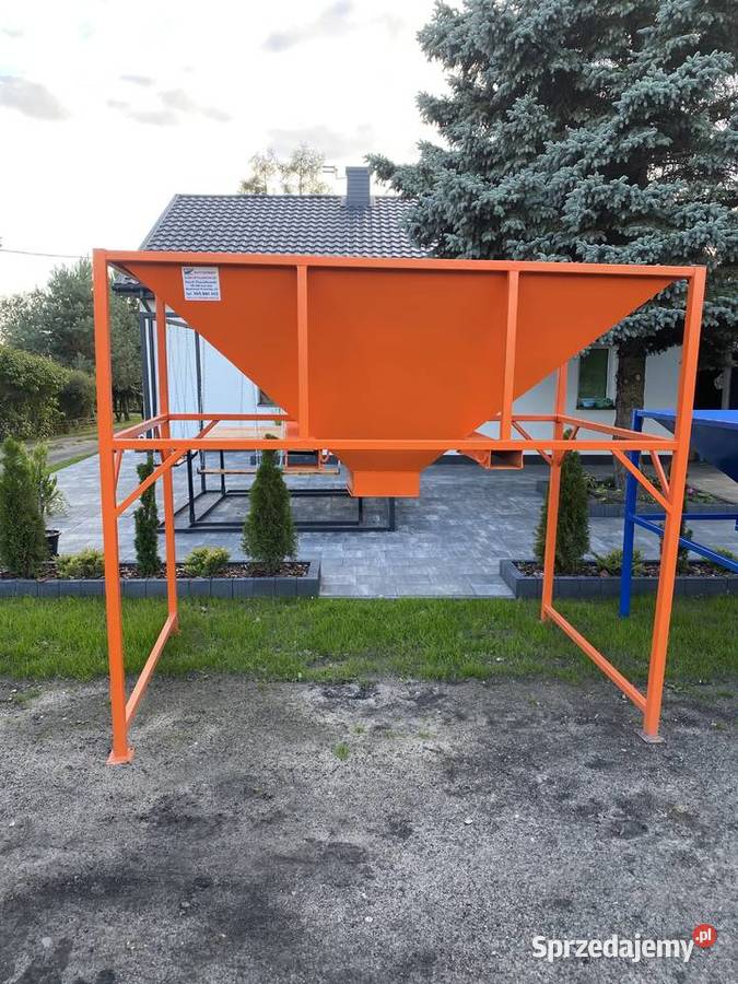 Zasobnik kosz zasypowy bufor 13 m3 Łanięta