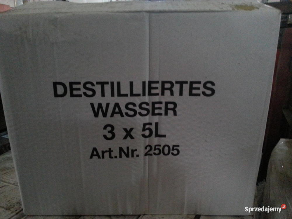 Woda Destylowana Ośno Lubuskie