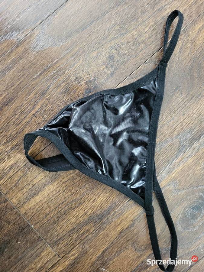 Stringii męskie błyszczące Szczerców