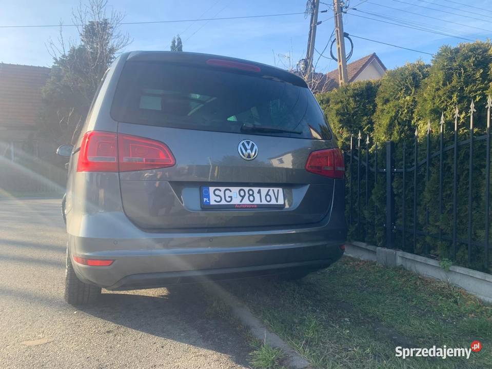 VW Sharan 2012 200 DSG 7 osobowy Sharan Gliwice