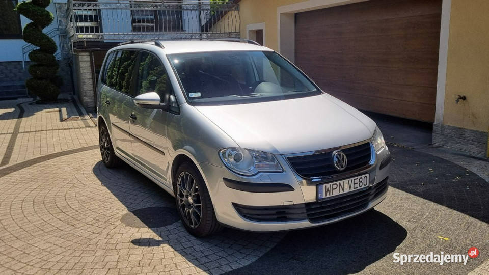 Volkswagen Touran Prosty Silnik 19TDi Klima Zarejestrowany w Polsce mazowieckie Płońsk