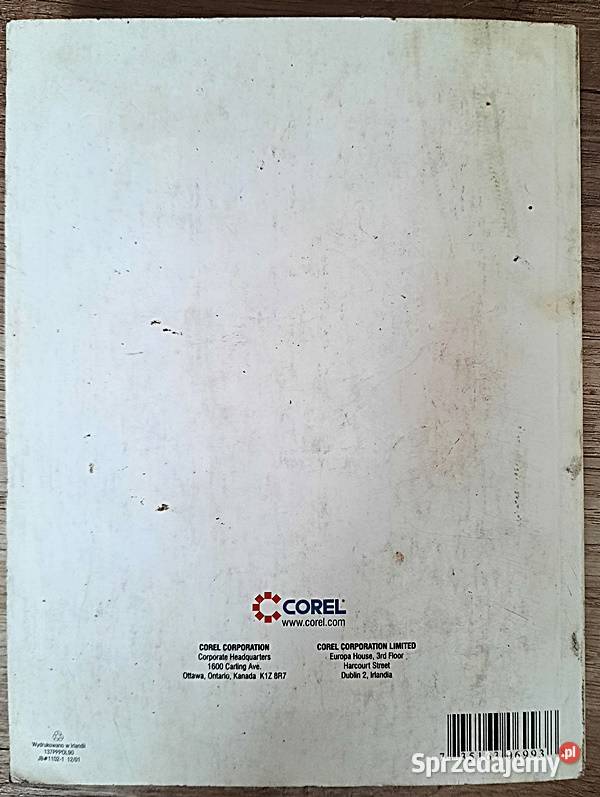 Corel Photopaint 9 podręcznik użytkownika Ostrów Wielkopolski