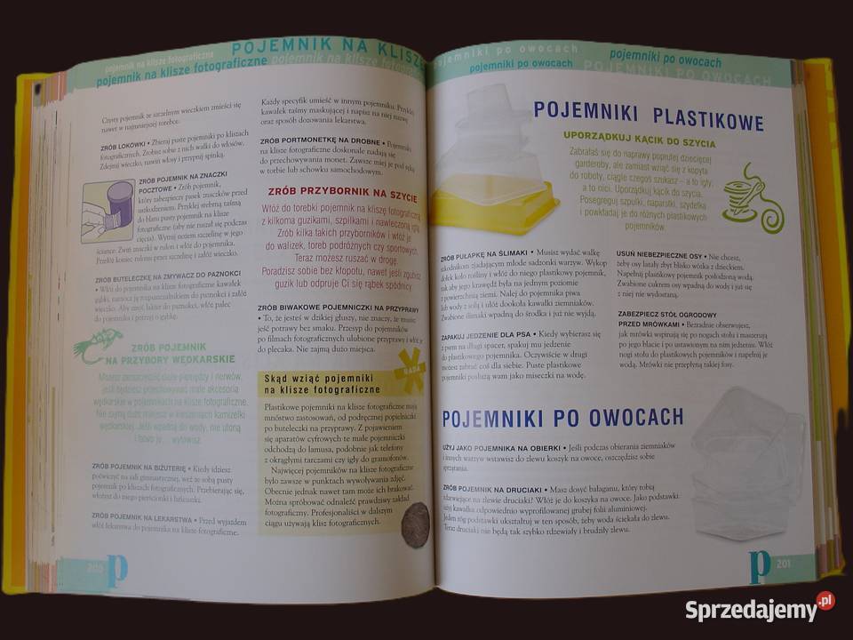 Niezwykłe zastosowania zwykłych rzeczy Praca Poradniki, albumy i reportaże Łódź sprzedam