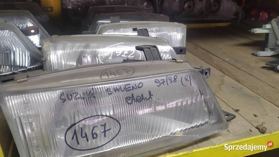 SUZUKI BALENO 1995 1997 LAMPA PRZÓD PRAWA LEWA Wrocław sprzedam