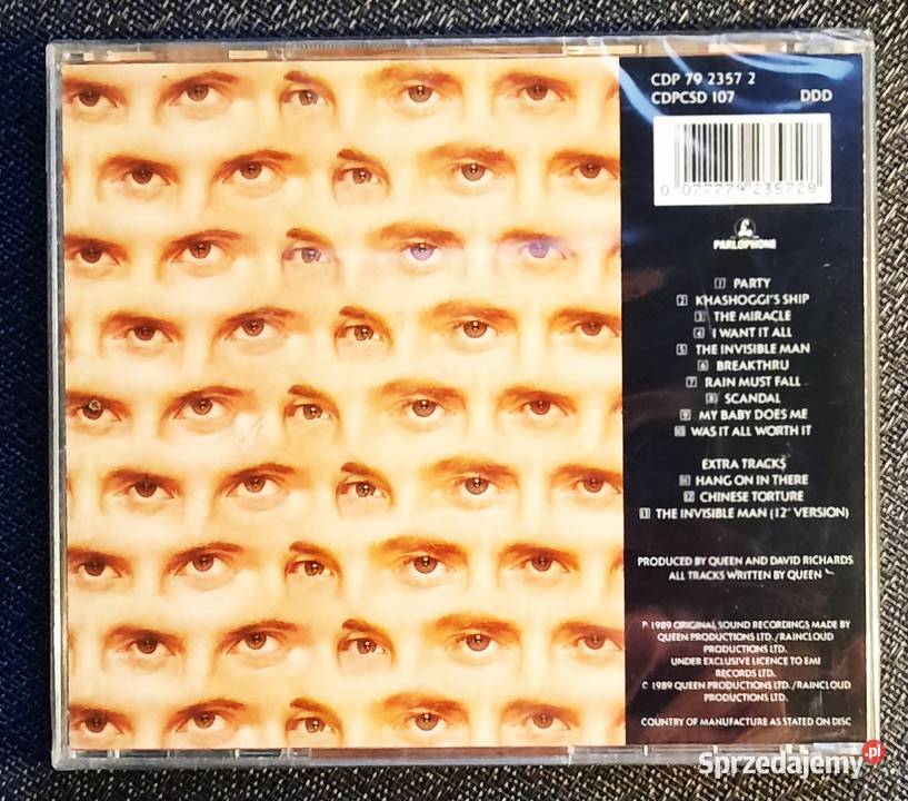 Sprzedam Album CD Zespołu Queen The Miracle CD Katowice