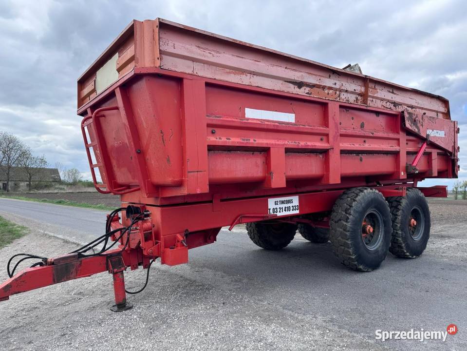 Przyczepa skorupowa miedema 10 12 14 ton brimont Włocławek