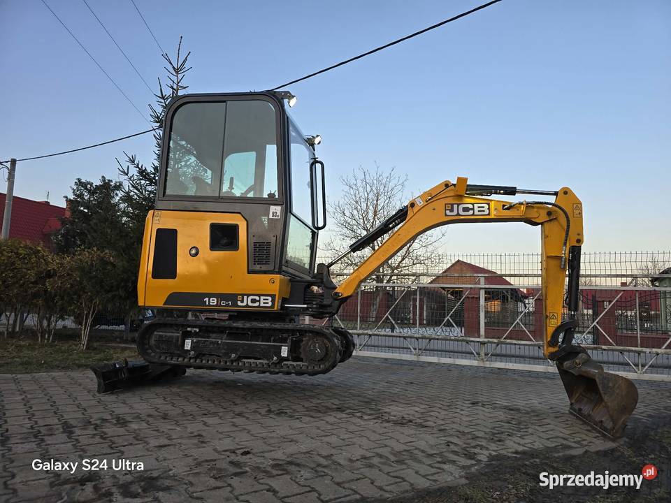 JCB 19 c1 minikoparka 2025 młot 2 łyżki Stalowa Wola