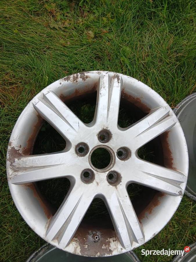 Felgi aluminiowe komplet 7J 16 ET42 5X112 AUDI śląskie Szczerbice