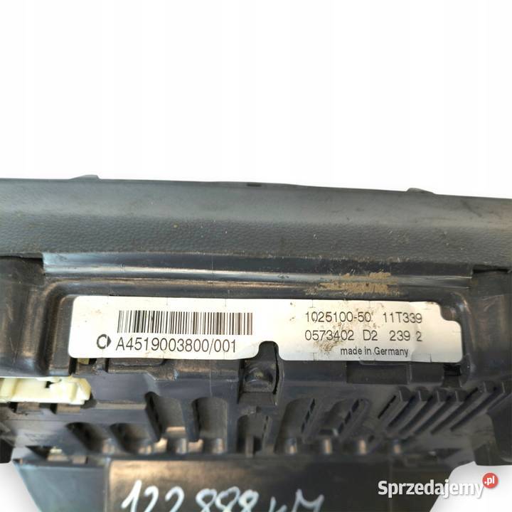 LICZNIK ZEGARY A4519003800 Smart Fortwo II 451 Chełm