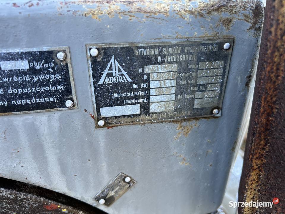 Silnik Andoria s15 z rozrusznikiem kompletny Oświęcim