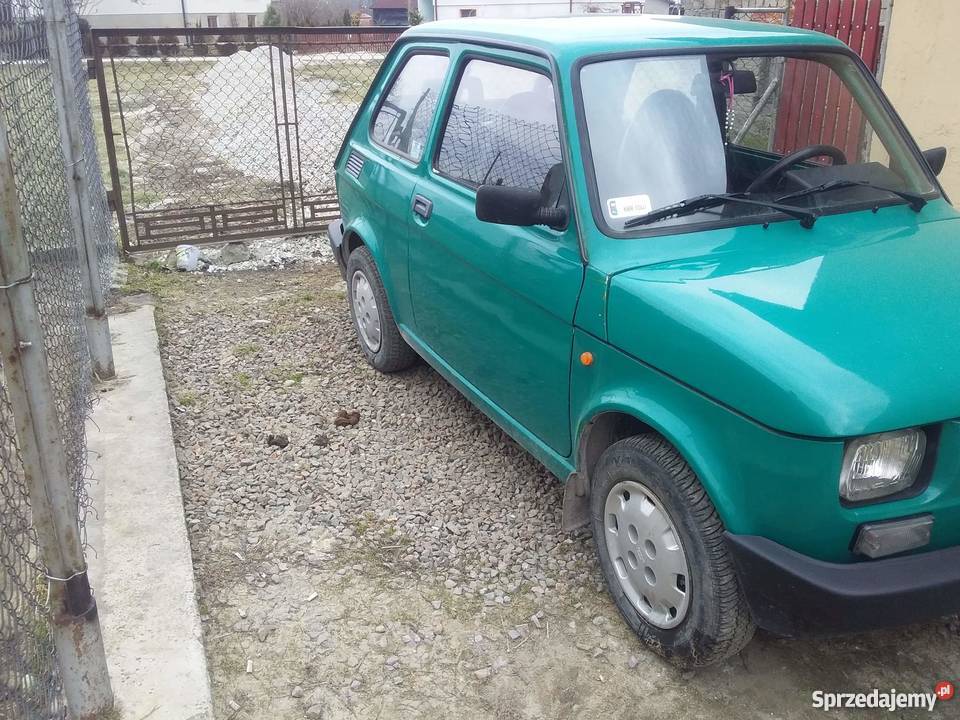 Sprzedam FIAT 126p zielony Strzelce Małe