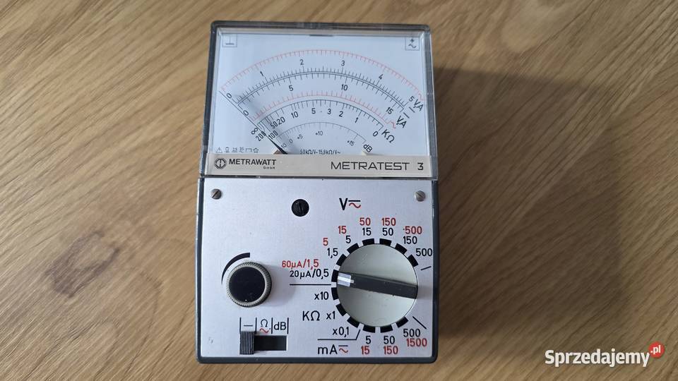 Metrawatt Metratest multimetr miernik analogowy Dom i Ogród Łódź