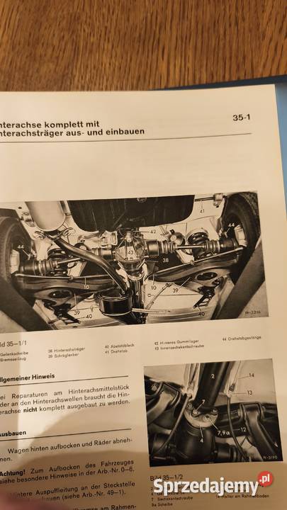 Mercedes W 114 i W115oryginalna niemiecka Pozostałe Toruń