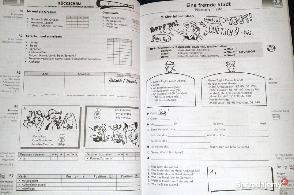 Moment mal Arbeitsbuch 1 Książka ćwiczeń Chełm