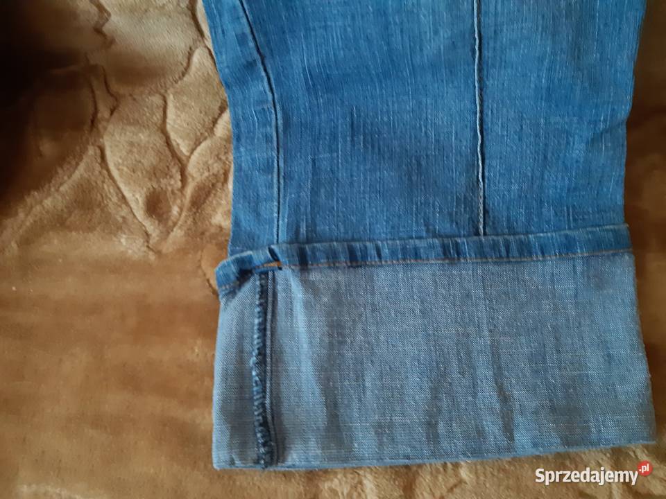 Rybaczki jeansowe Rozmiar 46 Spodnie Wrocław