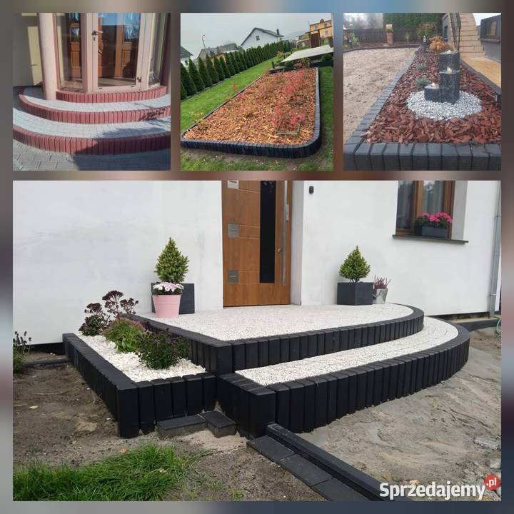 Palisady obrzeża ogrodowe betonowe Wysyłka cała Poznań