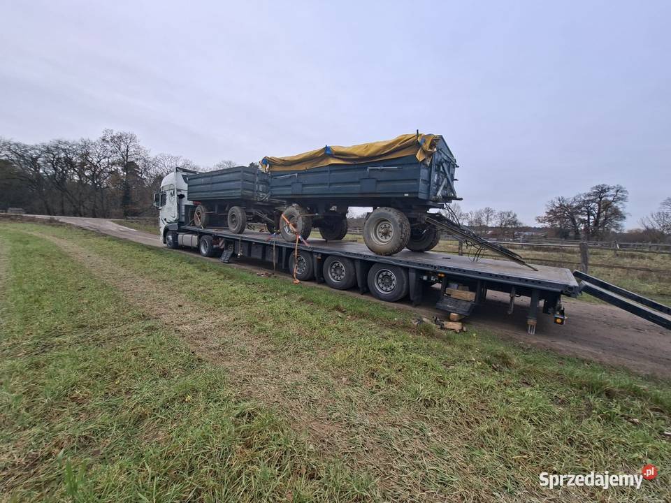 Przyczepa wywrotka HL 6011 hw 60 conow lomma ifa dolnośląskie Bolesławiec