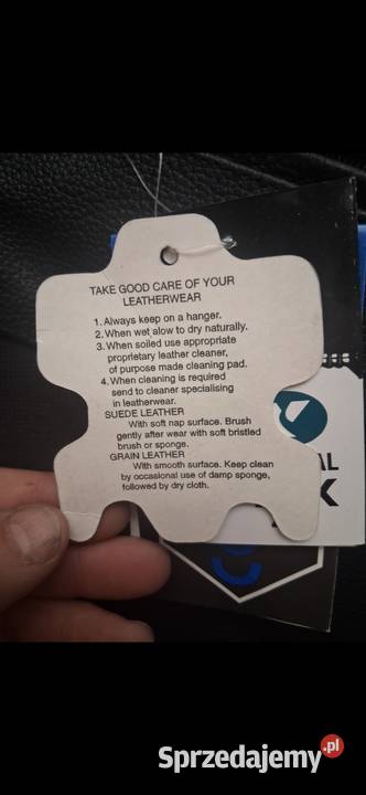 Spodnie motocyklowe skora xl Łuków