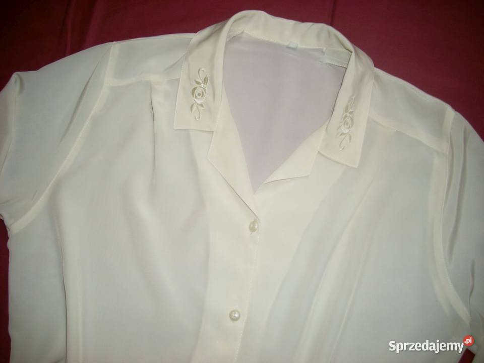 Elegancka koszula Ecru Haft j nowa 46 Nowy Sącz