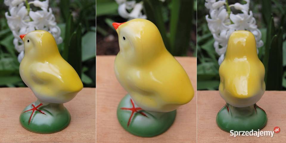 Kurczak pisklak figurka porcelana Ćmielów Lublin