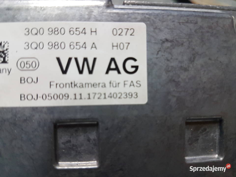 VW SKAOD AUDI KAMERA ASYSTENT PASA 3Q0980654H Turek sprzedam