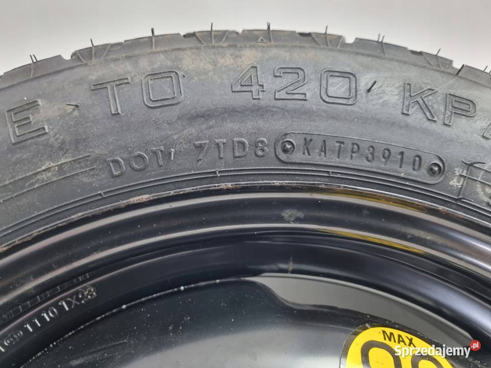 KOŁO DOJAZDOWE Toyota Prius III dojazdówka 13580 lubelskie Chełm sprzedam