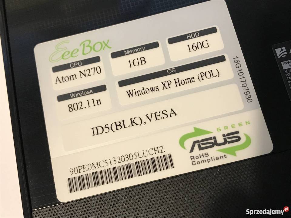 Asus eeebox b202 разбор