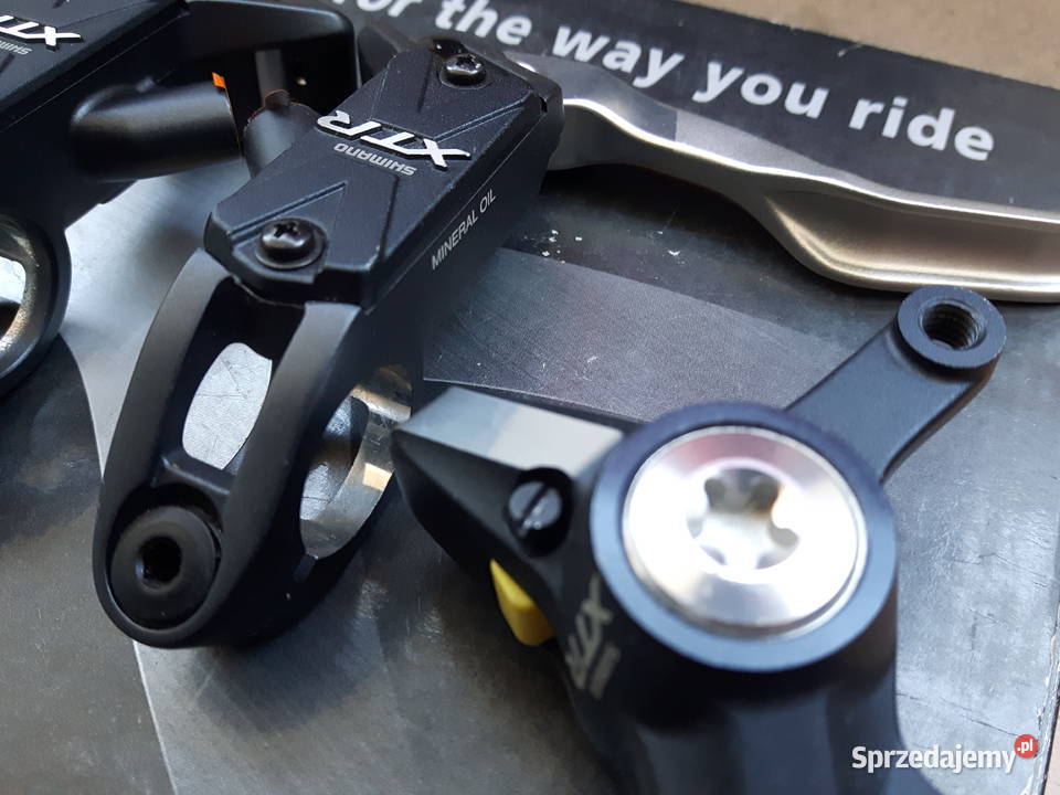 Hamulce hydrauliczne Shimano XTR BRBLM975 Tarcze świętokrzyskie Kielce sprzedam
