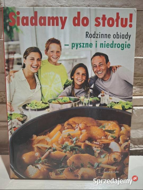Książka z przepisami Siadamy do stołu Pozostałe Konin