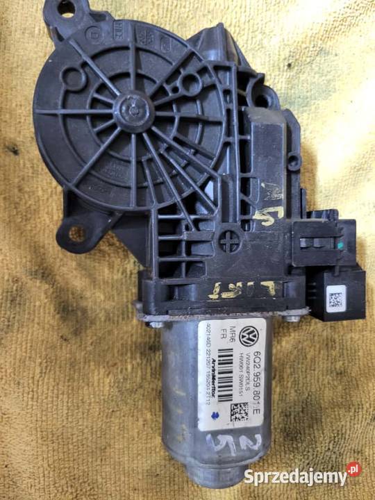 silniczek szyby prawy Polo 9n3 6Q2959801E śląskie Żory sprzedam