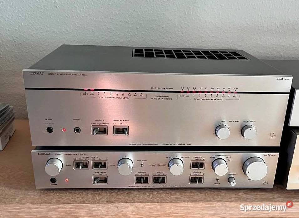 Luxman M120a Luxman C120a Lublin