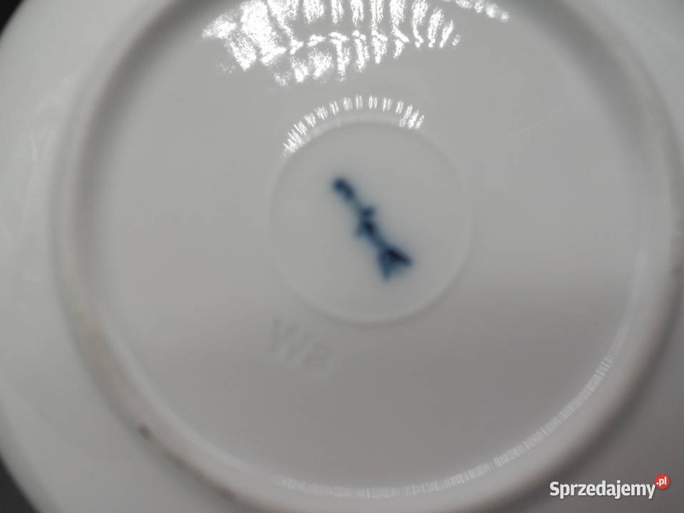 KPM BERLIN URBINO Klasyk Bauhaus Spodek Talerzyk Porcelana i szkło Raszków