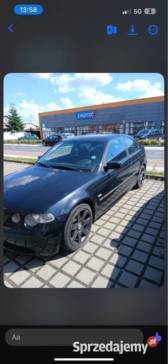 E46 COMPACT 330D M57 Seria 3 Złocieniec