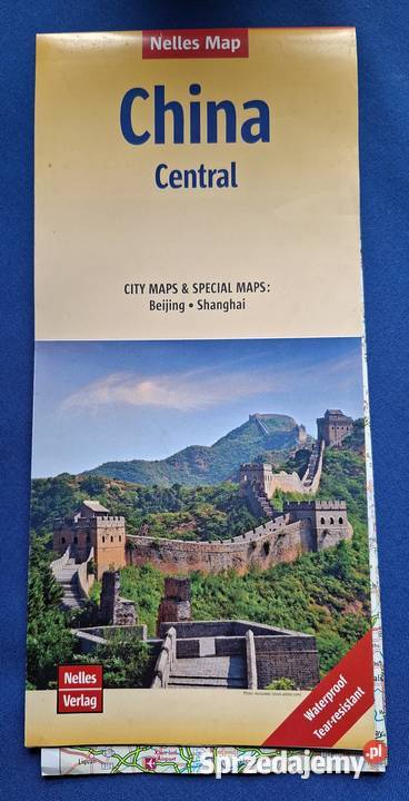 China Central Nelles Map 11 750 000 ISBN 9783865740953 Kraków