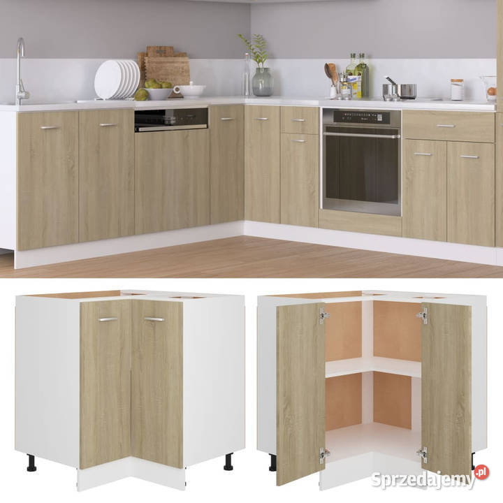 Szafka narożna dąb sonoma 755x755x815 WM802492 Kuchenne