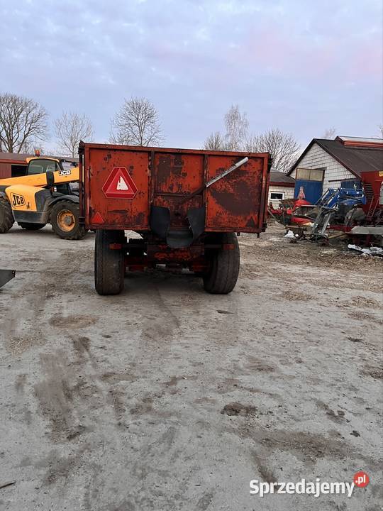 Przyczepa skorupowa 12 ton nieuszkodzony Wysokie Mazowieckie