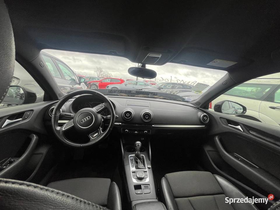 AUDI A3 III Sportback 20 TDI 150 SLine DJ593 czarny śląskie