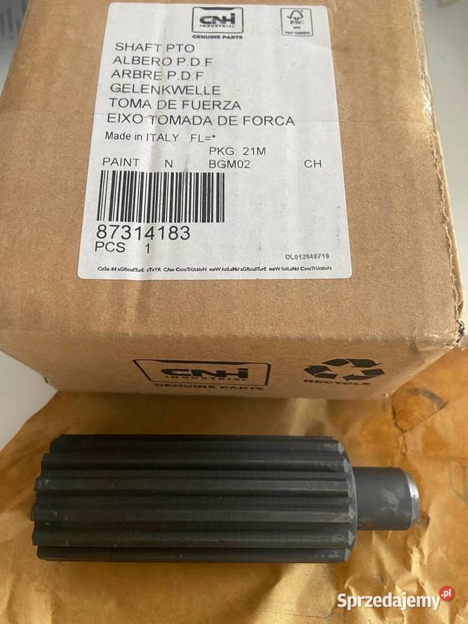 87314183 Wałek Magnum Puma T7 T6000 Nowy Części zamienne Warszawa