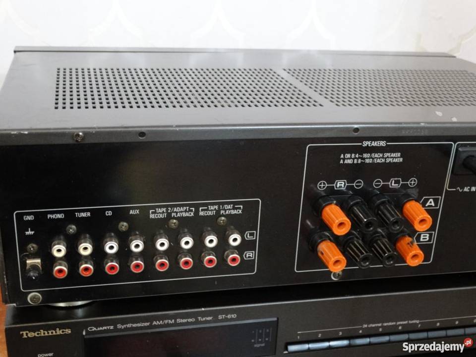 Wzmacniacz Technics SU810 sprawny 380 wat Wzmacniacze i pokrewne Jasło