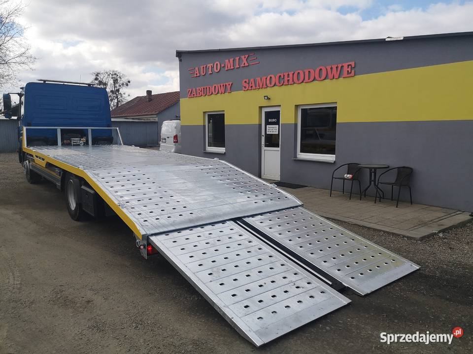 MAN MERCEDES autolaweta DMC 1518T najazd