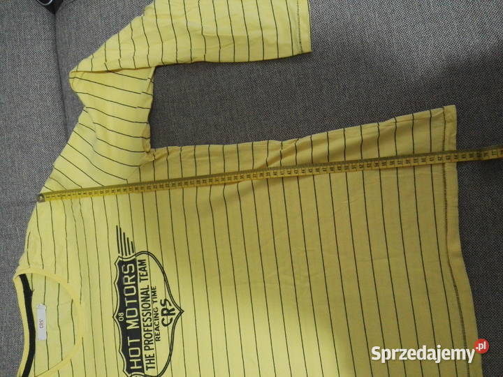 Bluza męska CRS rozmiar L żółta mazowieckie Warszawa