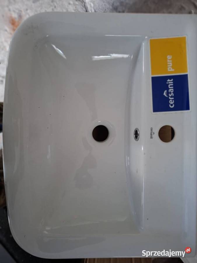 Umywalka 50 z otworem Pure Cersanit świętokrzyskie