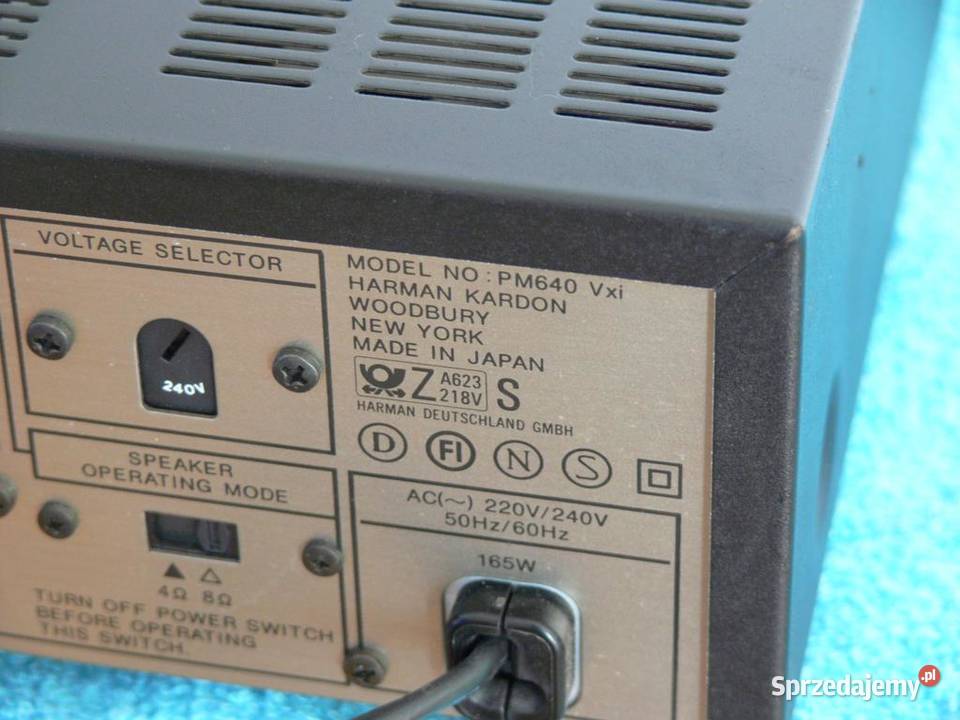 Wzmacniacz Harman Kardon PM640 Vxi WYSYŁKA Wzmacniacze i pokrewne Jasło